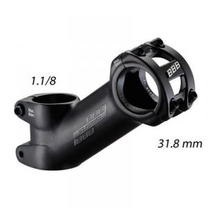 Styrstam BBB HighRise svart 31,8x90mm