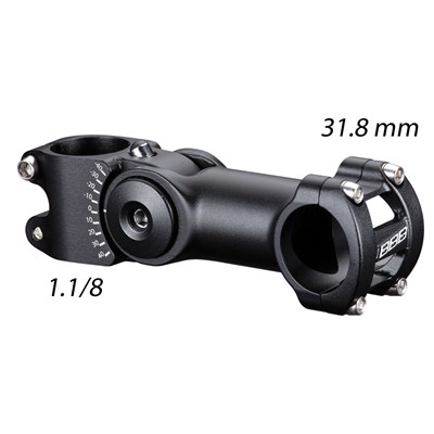 Styrstam BBB HighSix 31,8x110mm