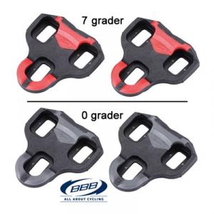 Pedalklossar BBB MultiClip 2.0 Grå 1 par