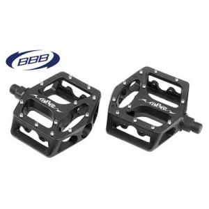 Pedaler BBB MountainHigh svarta 9/16" 1 par
