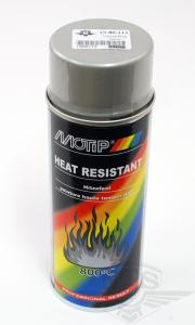 Sprayfärg Silver värmetålig 400ml Motip