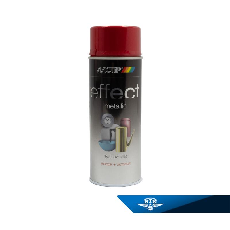 Sprayfärg rödmetallic 400ml Motip