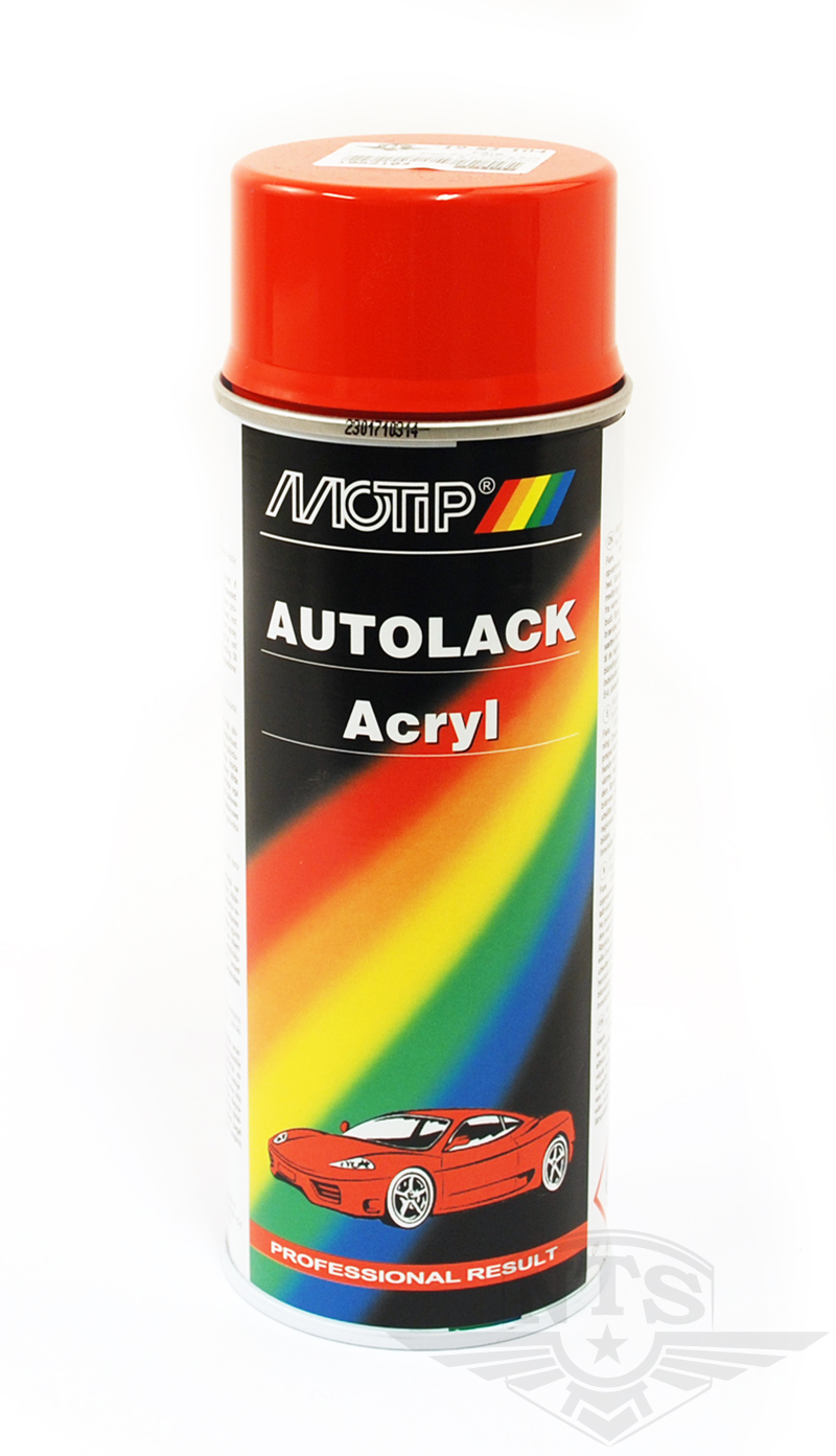 Sprayfärg Racing röd/Flash red 400ml Motip
