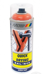 Sprayfärg Orange nr 112 Mustang Motip 400ml