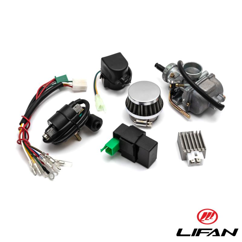 Förgasarkit-Elkit Lifan 49-72cc med elstart