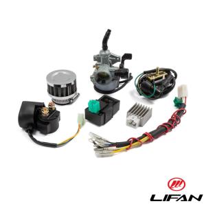 Förgasarkit-Elkit Lifan 4 takt 107cc med elstart