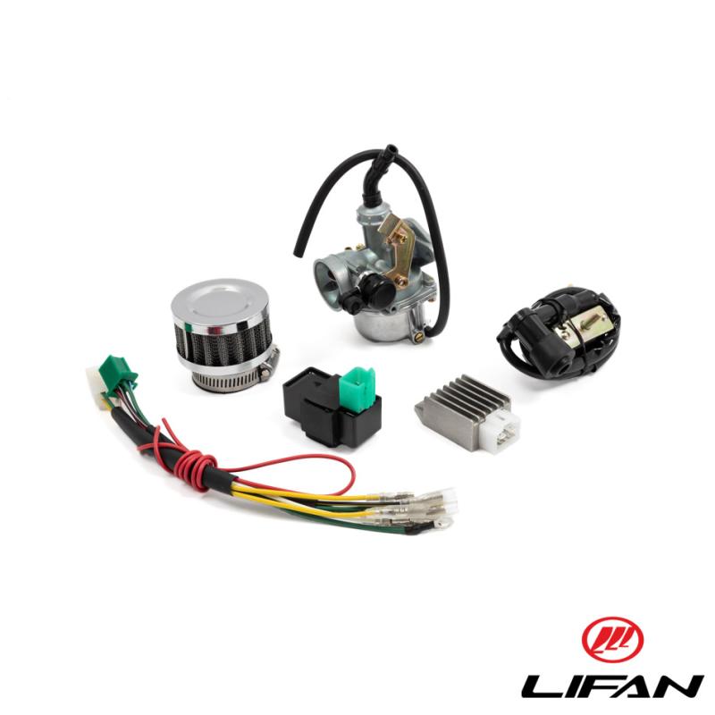 Förgasarkit-Elkit Lifan 107cc med kickstart