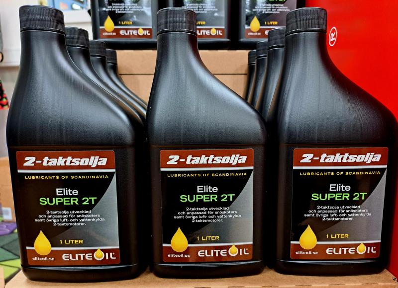 Tvåtaktsolja Elite Oil super 2T 3x1liter