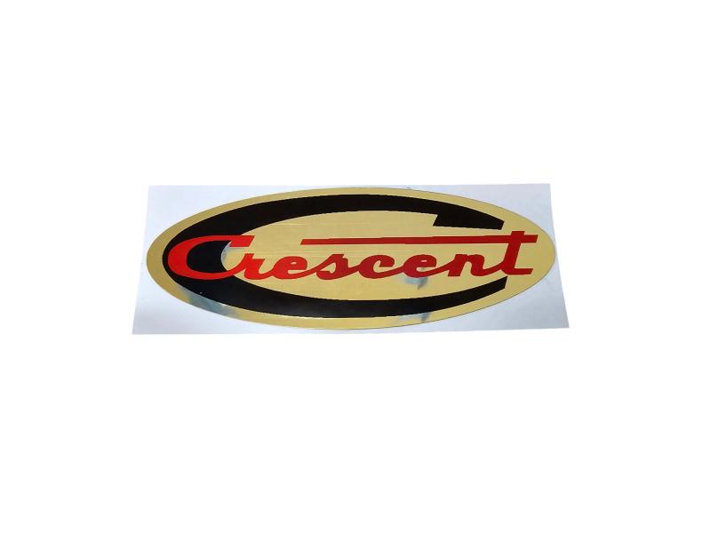 Dekal Crescent ovalformad 73x26mm