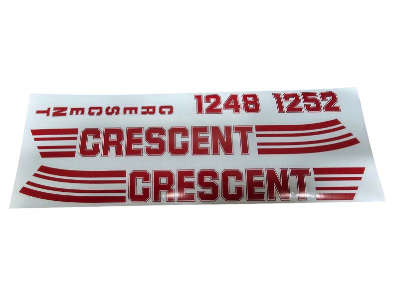 Dekalset Crescent Compact 1248/1252 Röd