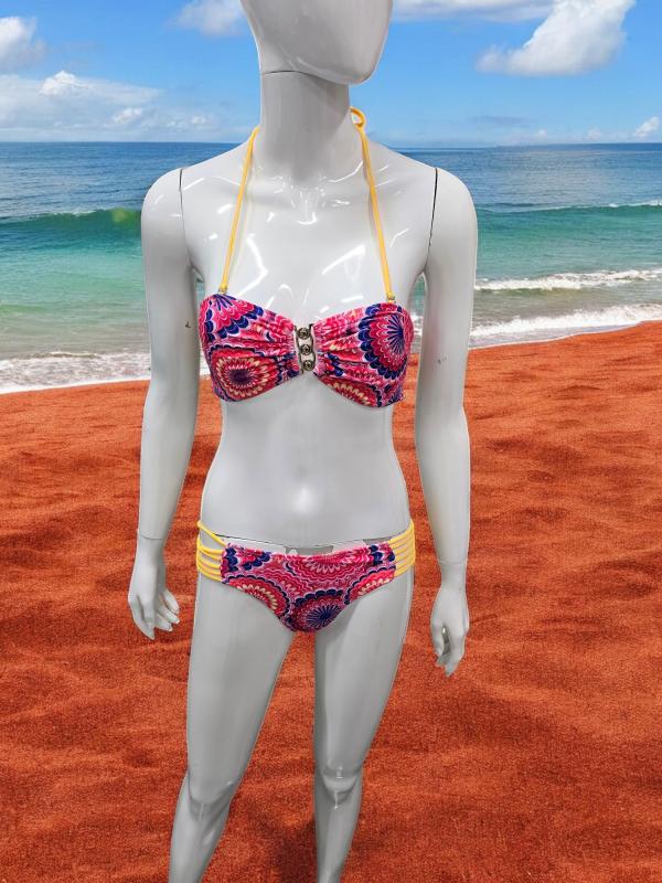 Bikini Flower Power Storl. S