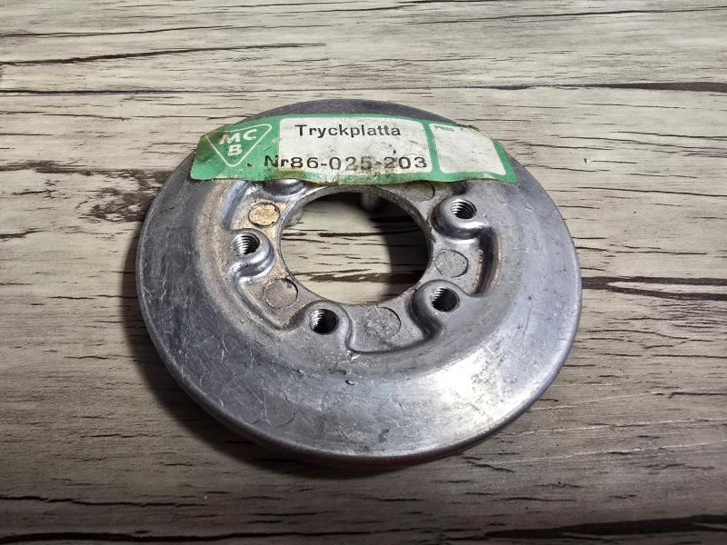Tryckplatta Husqvarna Flinta NOS