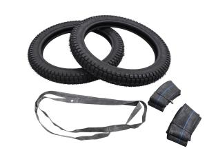 Däckpaket 2.50 - 15 " (Shinko) SR241 (Golden boy)