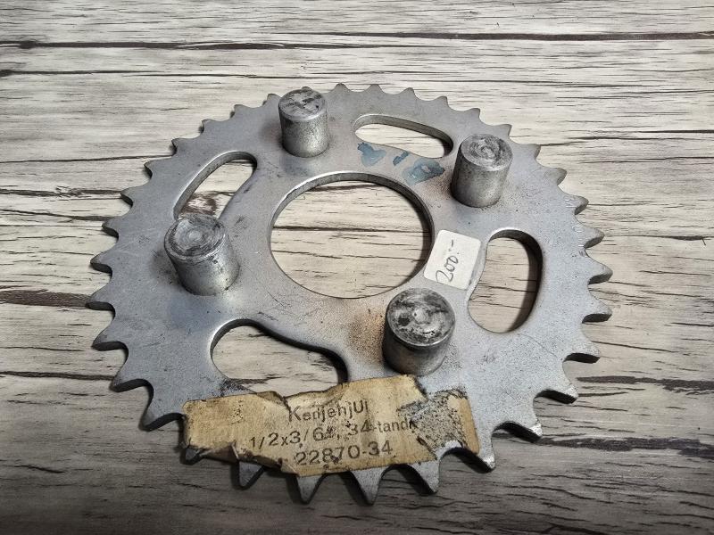 Bakdrev Grimeca 118mm 34 kugg NOS