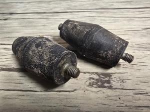 Gummibuffert framgaffel Crescent mfl 1 par NOS