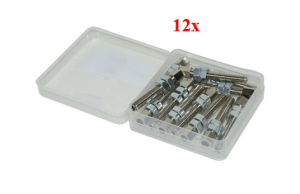 Justerare M6x40mm 12 st