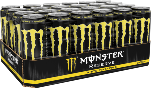 Energidryck Monster Reserve Pineapple 50cl x 24 st inkl pant