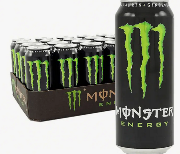 Energidryck Monster Energy 50cl x 24 st inkl pant