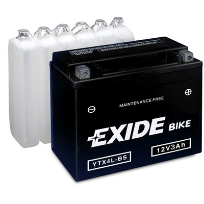 Batteri Exide 12V ETX4L-BS Universal