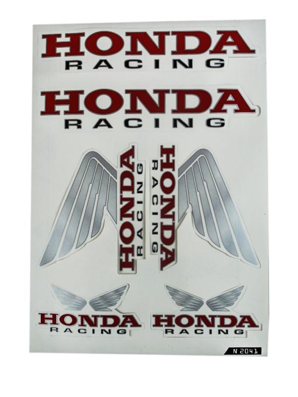 Dekalsats Honda Racing