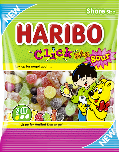 Click Mix Sour Haribo 120g