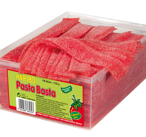 Pasta Basta Jordgubb Haribo 1.1 kg