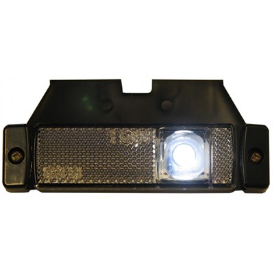 Position-Sidomarkeringsljus Vit LED 12-24V Strands