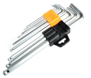 Insexnycklar 9 delar 1.5-10mm