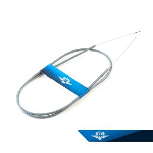 Gaswire Grå Universal för gashandtag med glidnippel