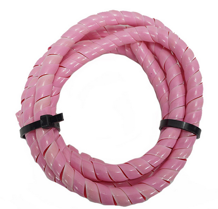 Kabel/Wirehölje rosa 125cm Universal