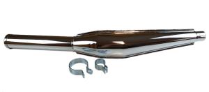 Ljuddämpare Jamarcol 28mm helkrom Universal