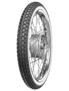 Däck 2.75 - 17 " Std vit sida "Continental F-876 (21x2.75)