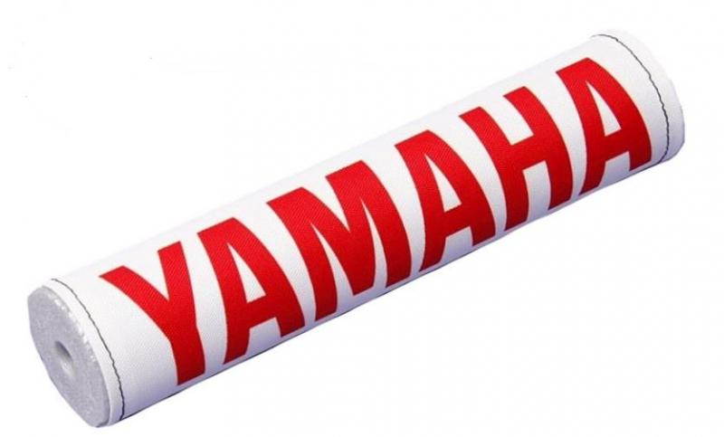 Styrskydd Yamaha DT/FS1 Vit/röd