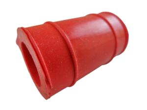Avgasgummi rött 22mm Universal