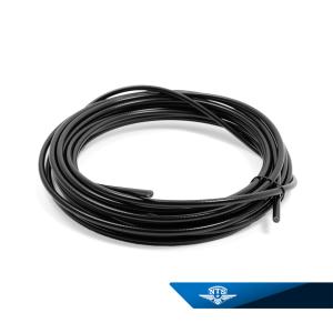 Vajerhölje svart 5mm 10 meter