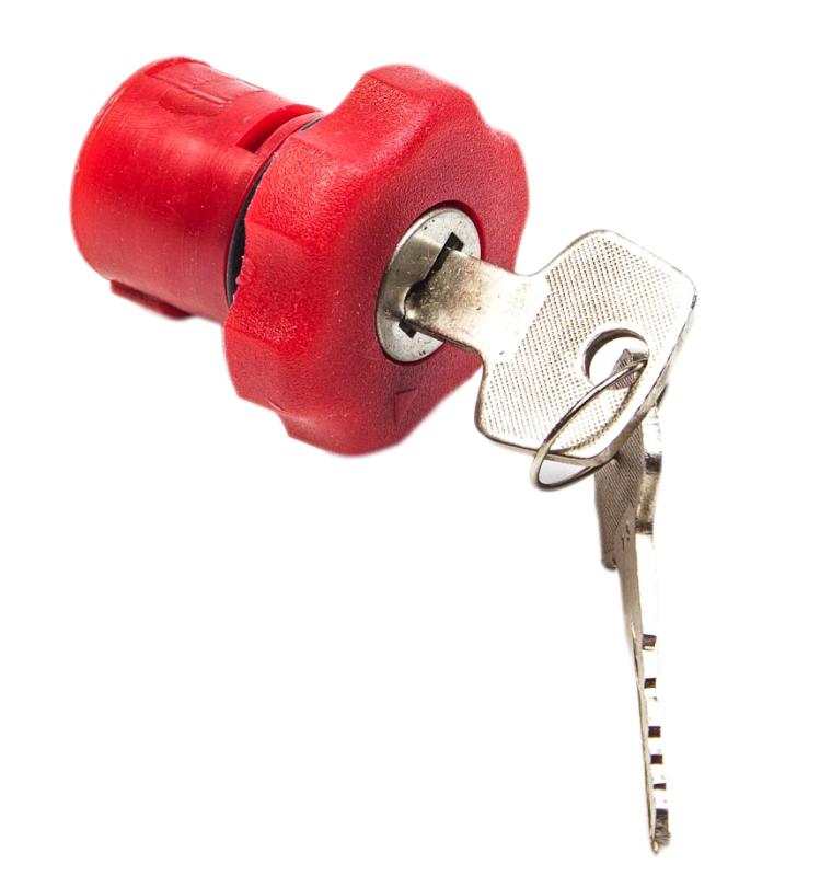 Oljetanklock Honda/Yamaha rött