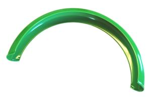 Bakskärm Flakmoped 1189 mfl Grön