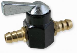 Bensinkran för slangmontage Svart ansl 7mm