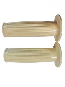 Handtag Creme med ränder 22/24mm 1 par Universal