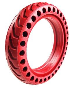 Däck 8.5x2" slanglöst rött Xiaomi M365/Pro