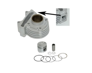 Cylinder inkl Kolv Baotian mfl. 50cc 39mm Nikasil