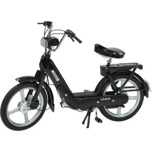 Modellmoped/samlarmoped Piaggio Ciao svart skala 1:10