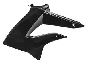 Tankkåpa Derbi Senda DRD X-Treme 2011-2017 vänster svart