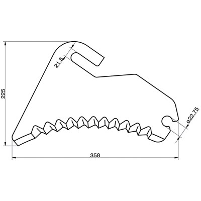 Rundbal kniv MC HALE CKN00014