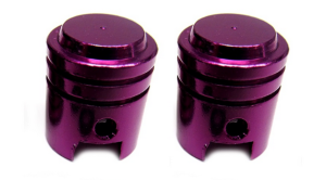 Ventilhattar kolv Lila 1 par Universal