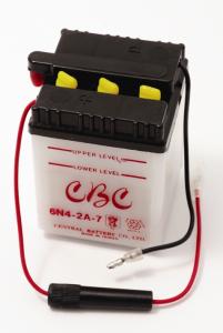 Batteri 6V 6N4-2A-7 Honda MT/MB