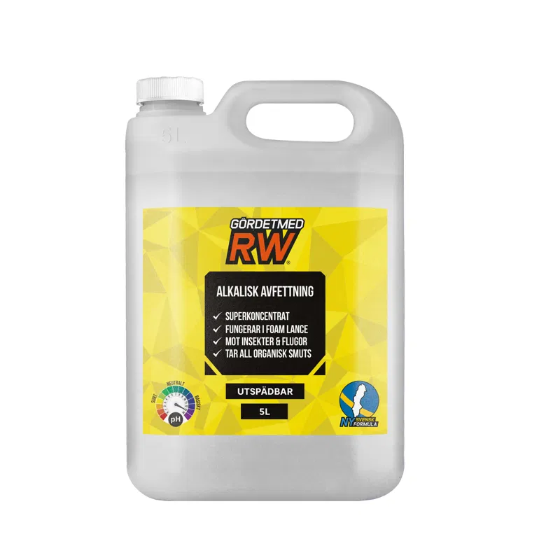 Avfettning Alkalisk superkoncentrat RW 5 liter