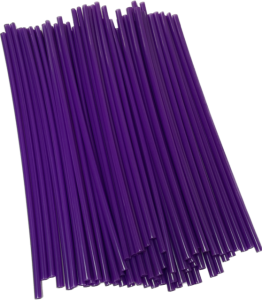 Spokeskins lila 240cm 72 st Universal