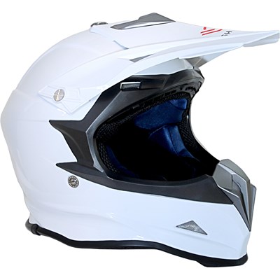 Crosshjälm Shiro MX-307 Vit