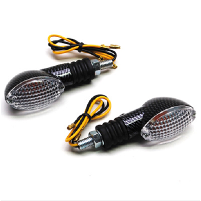 Blinkers Mini Carbon 12v 1 par Universal